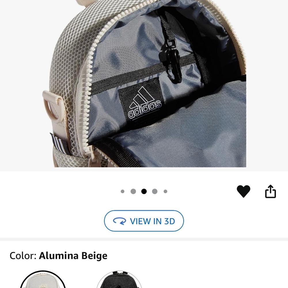 Adidas Cream mini Backpack - Picture 3 of 9